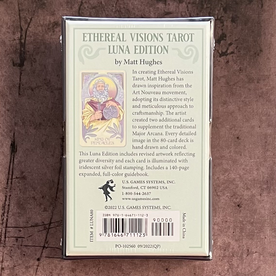 Ethereal Visions Tarot Luna Edition by Matt Hughes