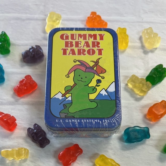 Gummy Bear Tarot Deck in a Tin by Dietmar Bittrich 78 Gummy