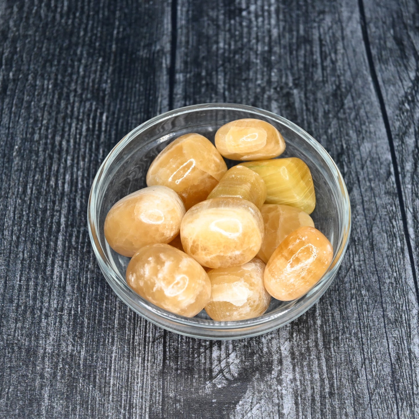 Honey Calcite Tumbled Crystal