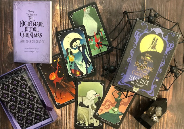 The Nightmare Before Christmas Tarot Deck and Guidebook by Minerva Siegel and Abigail Larson