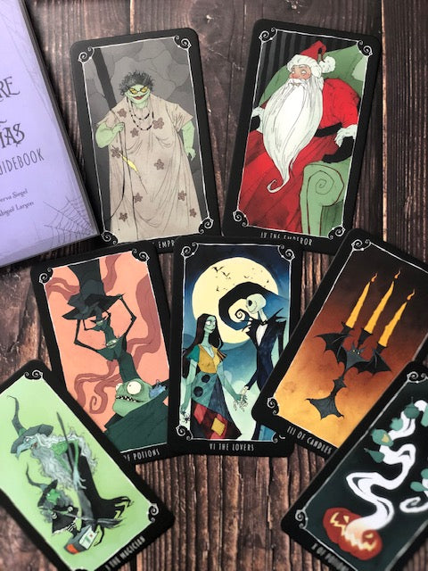 The Nightmare Before Christmas Tarot Deck and Guidebook by Minerva Siegel and Abigail Larson