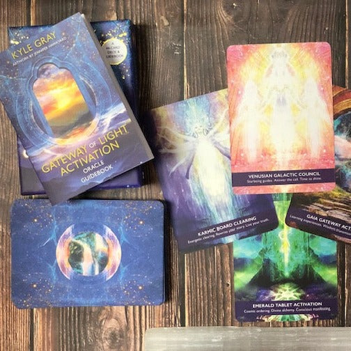 Gateway of Light Activation Oracle: A 44-Card Deck and Guidebook  by Kyle Gray
