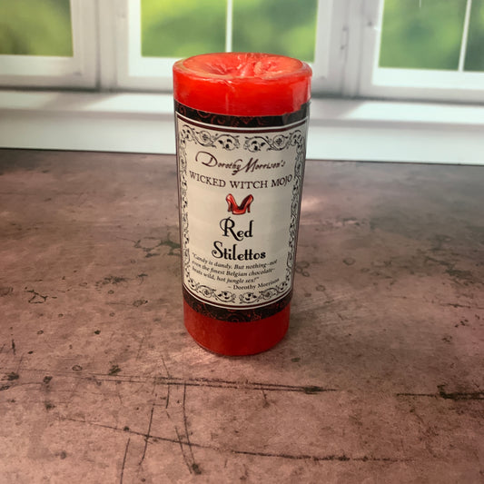 Red Stilettos Candle