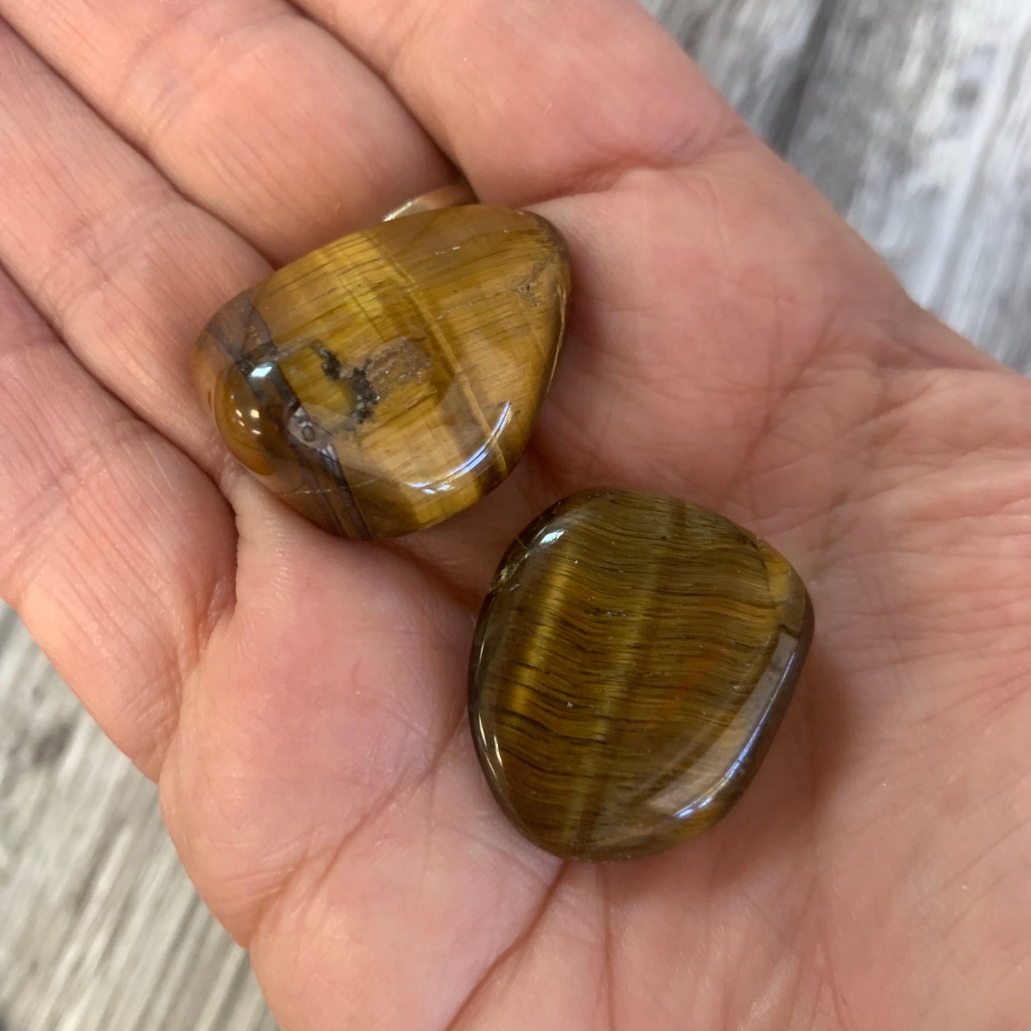 Tiger's Eye Tumbled Crystal