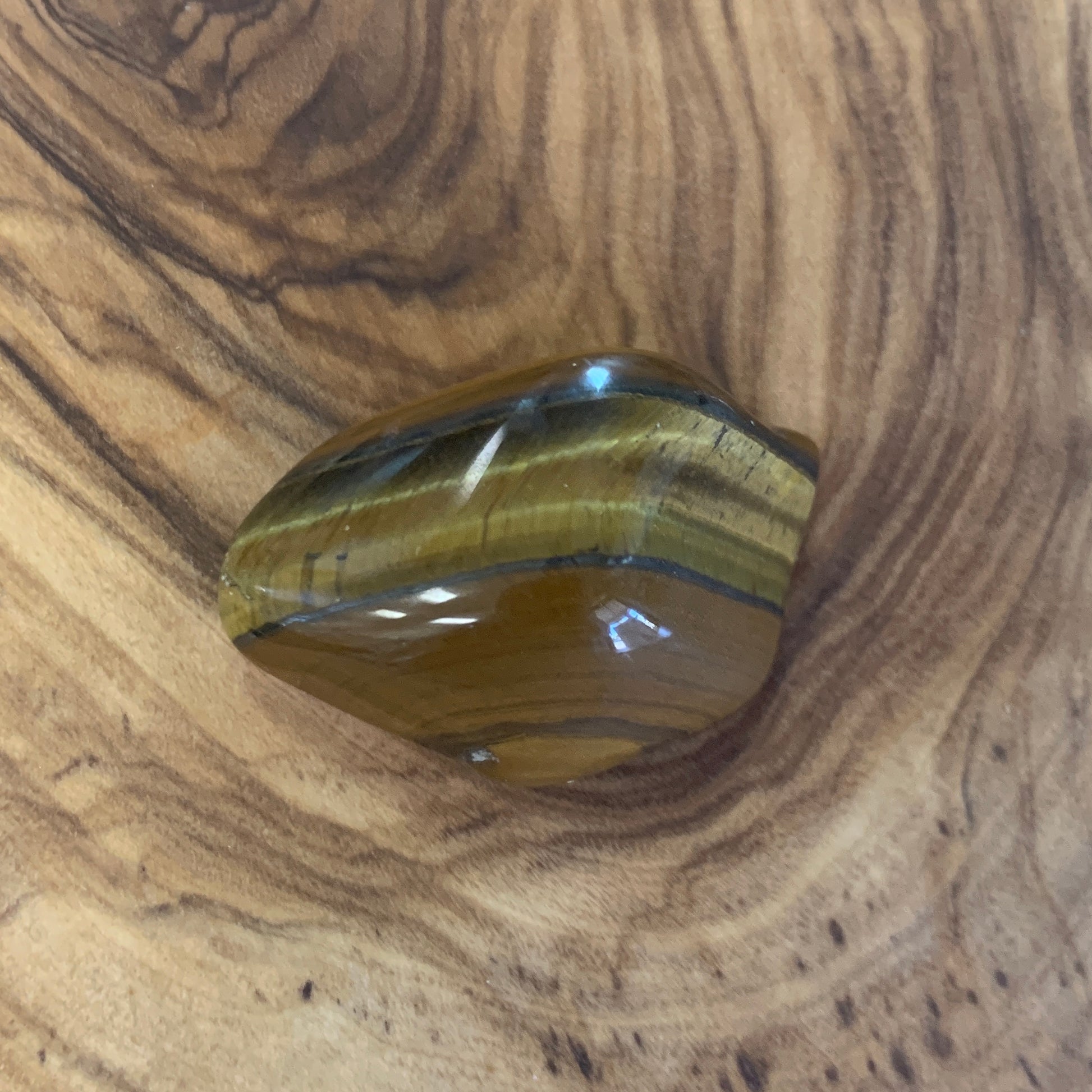 Tiger's Eye Tumbled Crystal