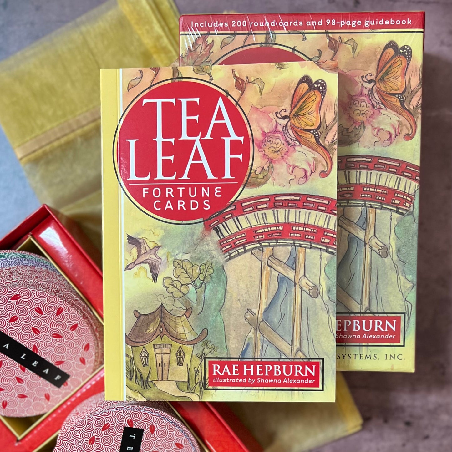 Tea Leaf Fortune Cards by Rae Hepburn