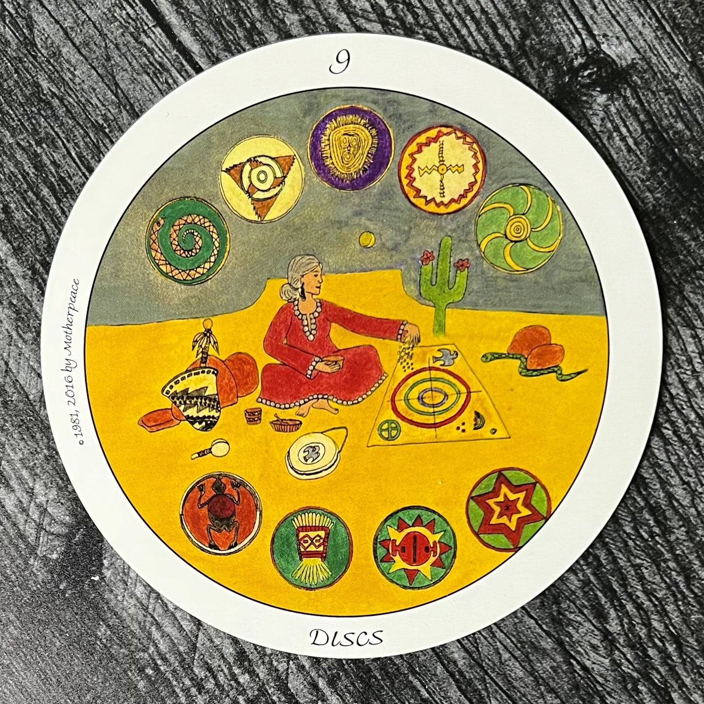 Motherpeace Round Tarot Deck by Karen Vogel and Vicki Noble