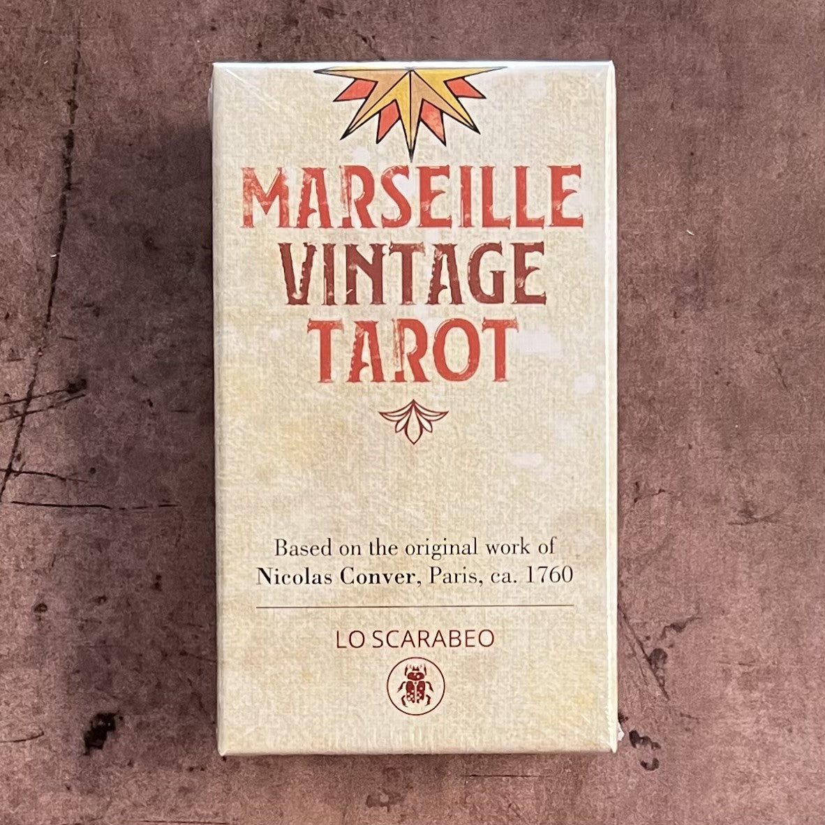 Marseille vintage tarot