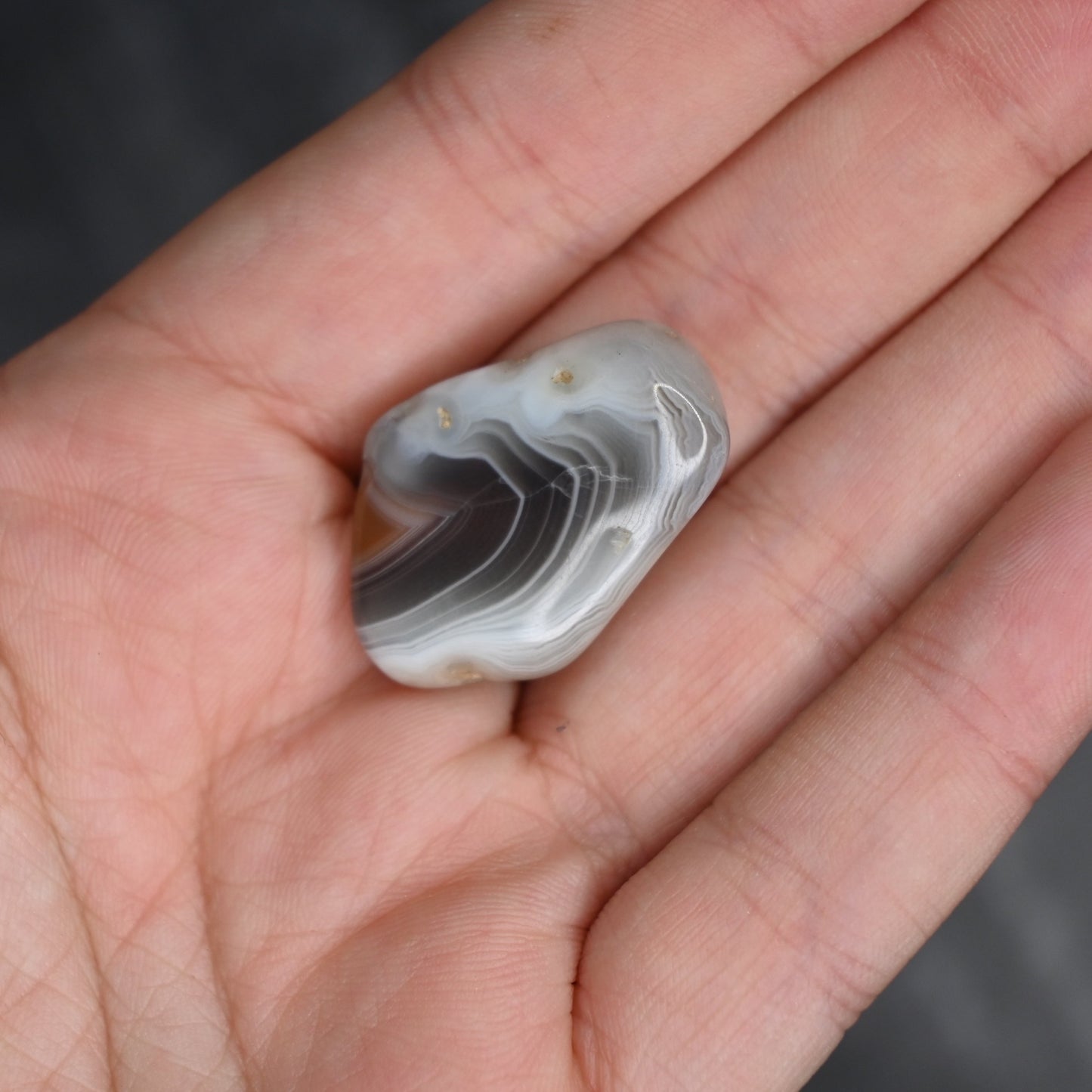 Pink Botswana Agate Tumbled Crystal