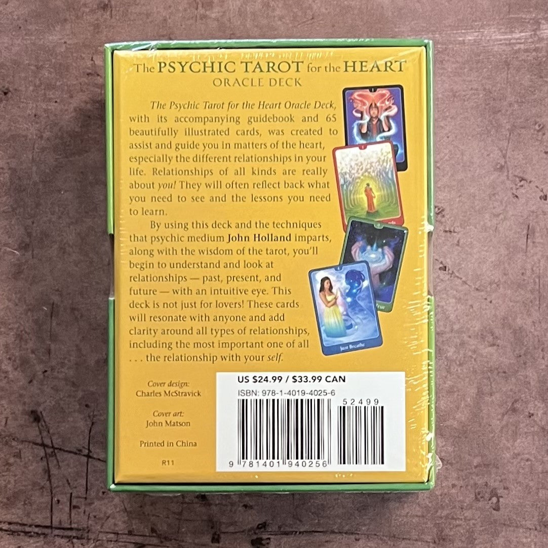 The Psychic Tarot for the Heart by John Holland