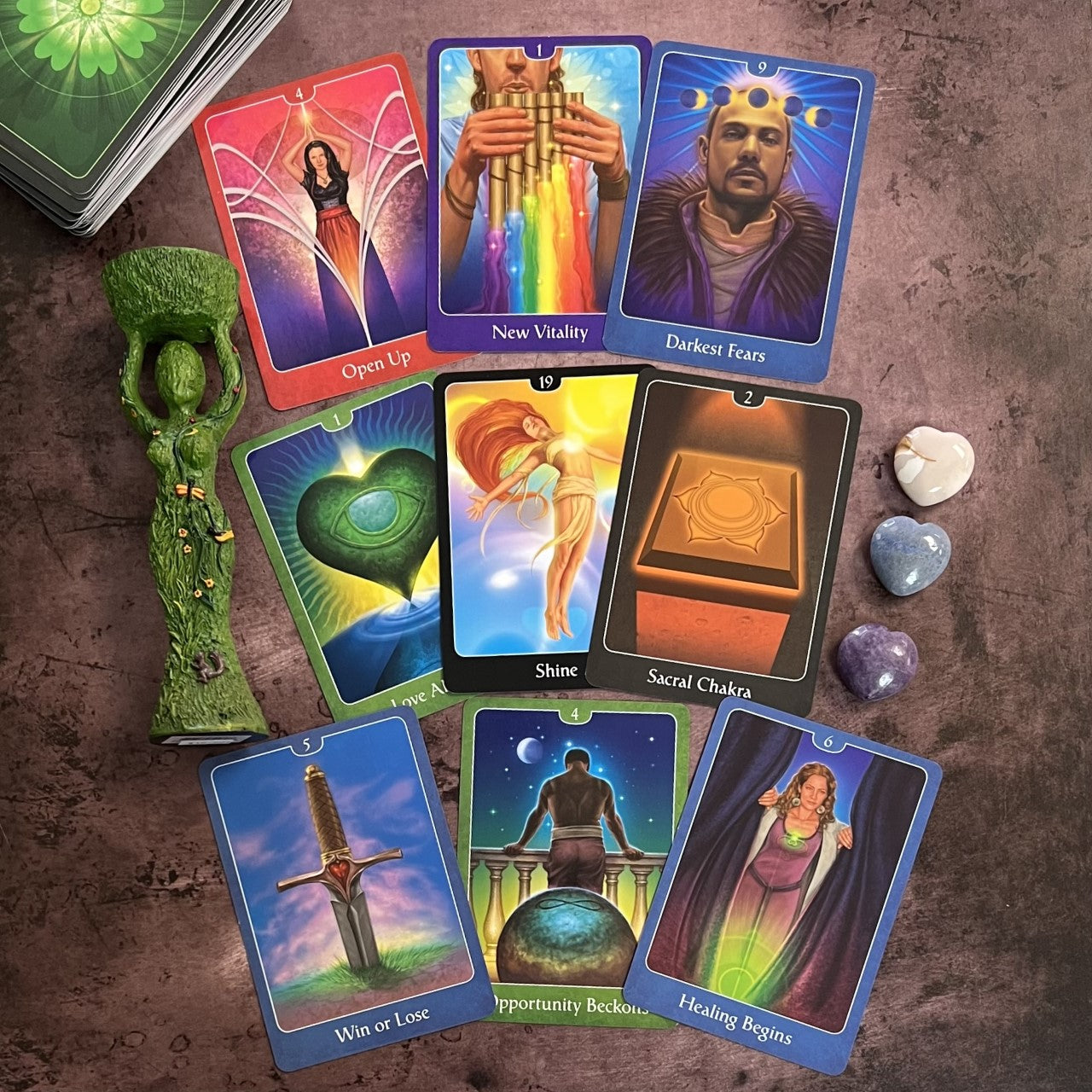 The Psychic Tarot for the Heart by John Holland - The Mystical Moon Online  Store