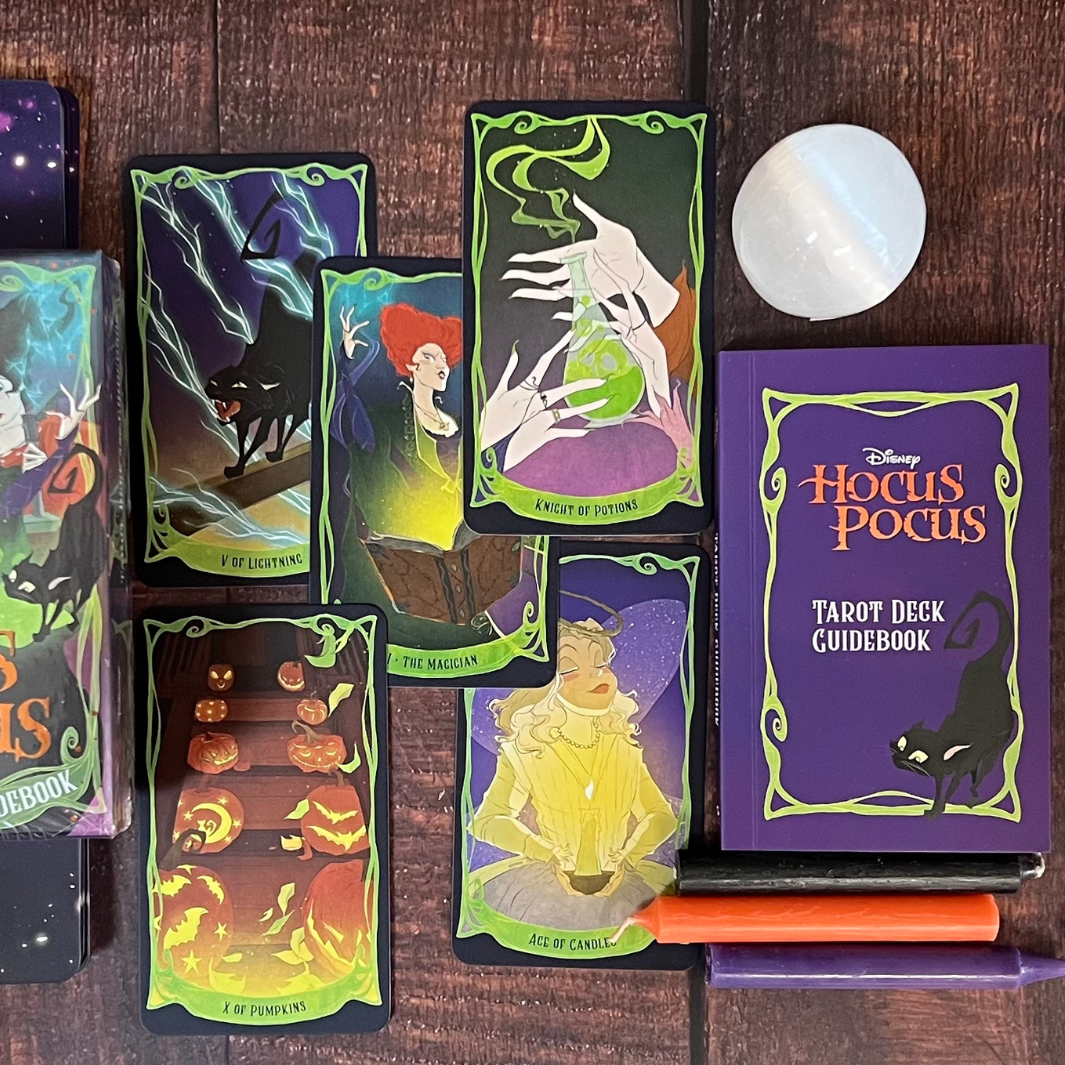 Hocus Pocus: The Official Tarot Deck and Guidebook by Minerva Siegal and Tori Schafer
