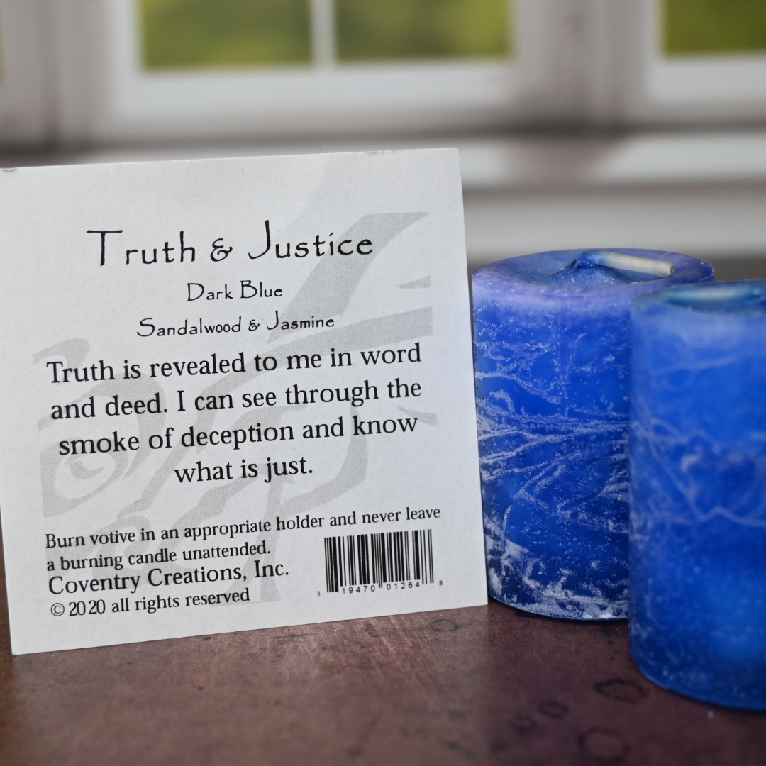 Truth and Justice Candle