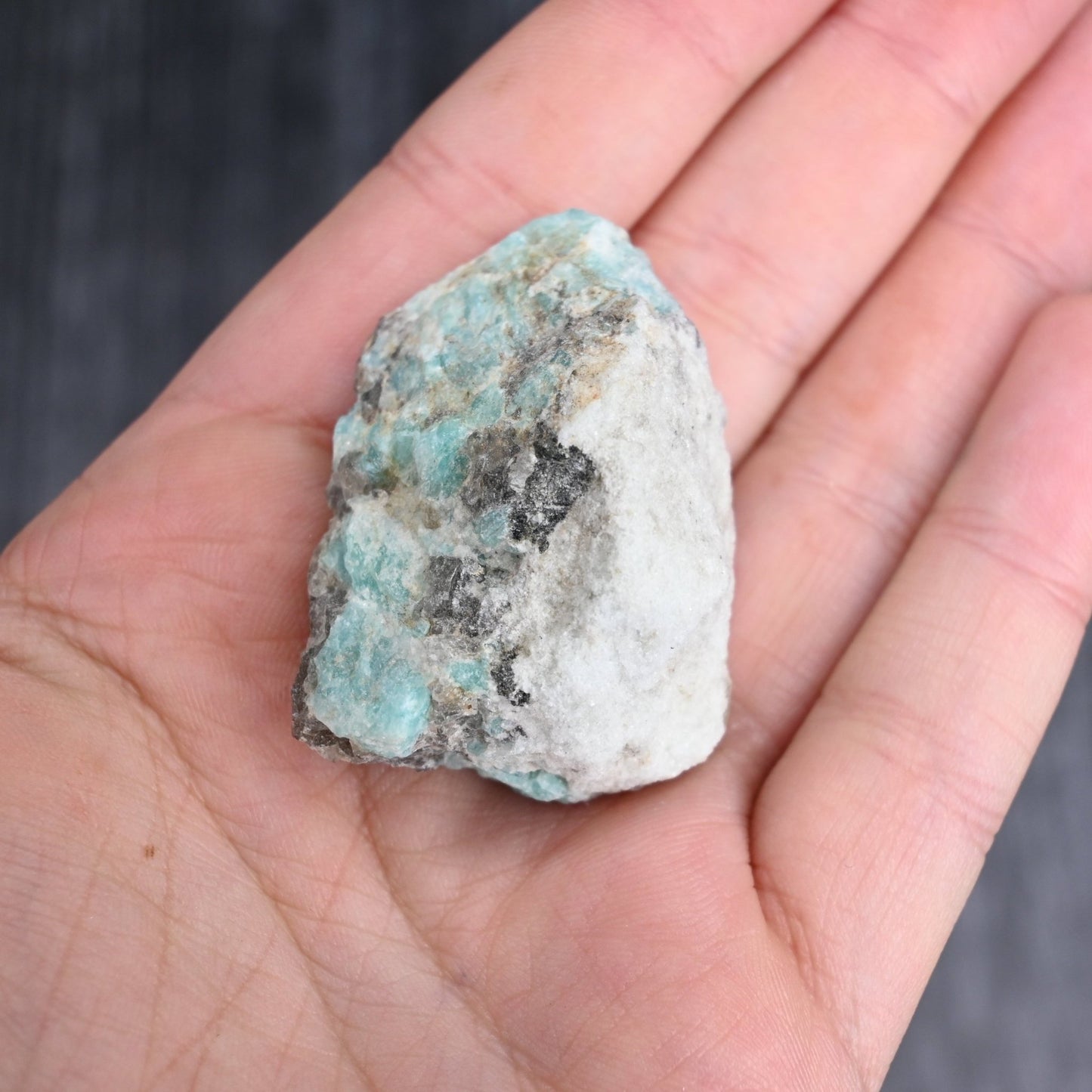 Amazonite Raw Crystal - The Mystical Moon Online Store