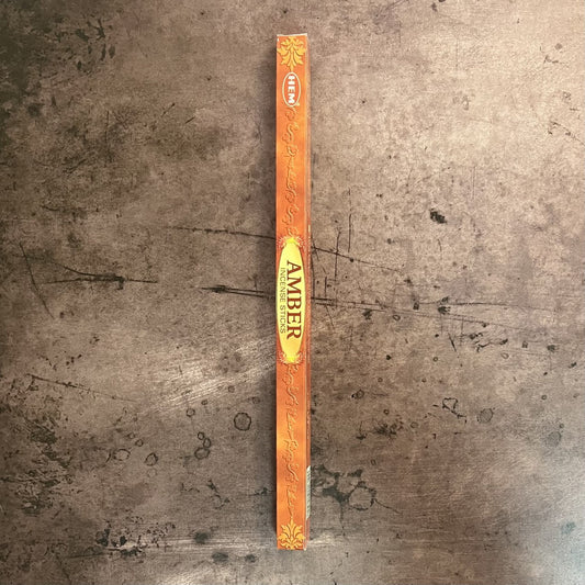 Amber Stick Incense - The Mystical Moon Online Store