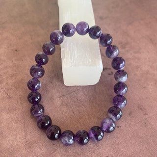 Amethyst Beaded Bracelet 8mm - The Mystical Moon Online Store