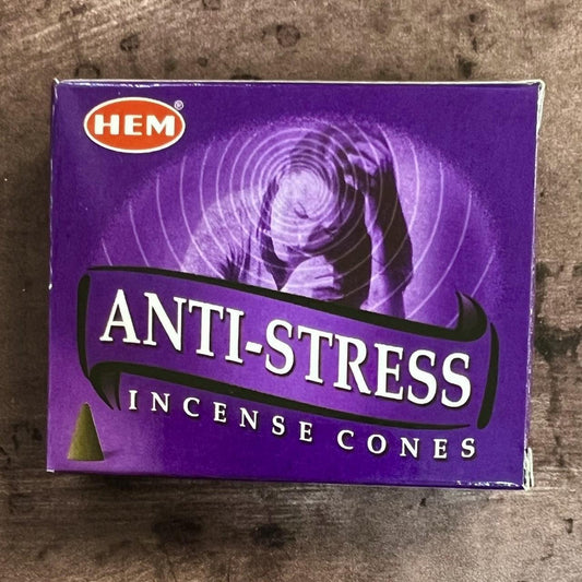 Anti - Stress Cone Incense - The Mystical Moon Online Store