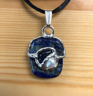 Archangel Michael Seeds of Light Gem Drop Pendant - The Mystical Moon