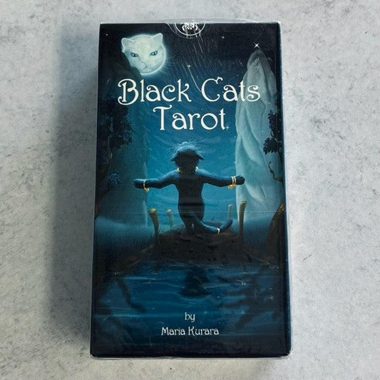 Black Cats Tarot Deck by by Maria Kuara and Lo Scarabeo - The Mystical Moon Online Store