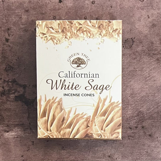 Californian White Sage Cone Incense - The Mystical Moon Online Store