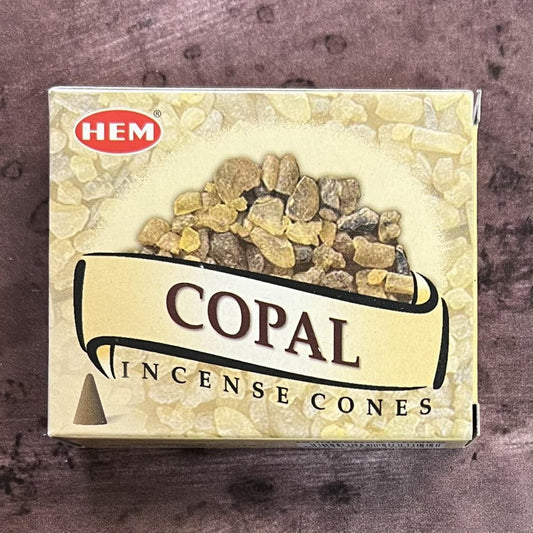 Copal Hem Cone Incense - The Mystical Moon Online Store