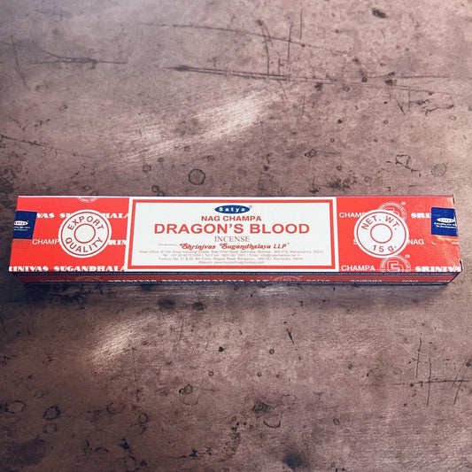 Dragon's Blood 15g Satya Stick Incense - The Mystical Moon Online Store