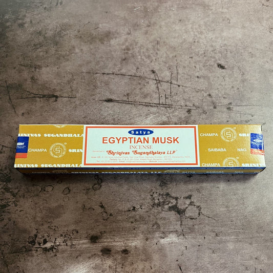 Egyptian Musk Satya Stick Incense 15gr - The Mystical Moon Online Store