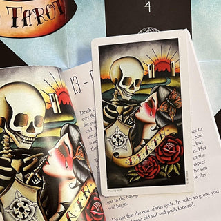 Eight Coins Tattoo Tarot by Lana Zellner - The Mystical Moon Online Store