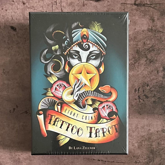 Eight Coins Tattoo Tarot by Lana Zellner - The Mystical Moon Online Store