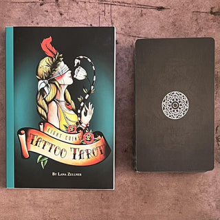 Eight Coins Tattoo Tarot by Lana Zellner - The Mystical Moon Online Store