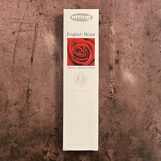 English Rose Nitiraj Stick Incense - The Mystical Moon Online Store