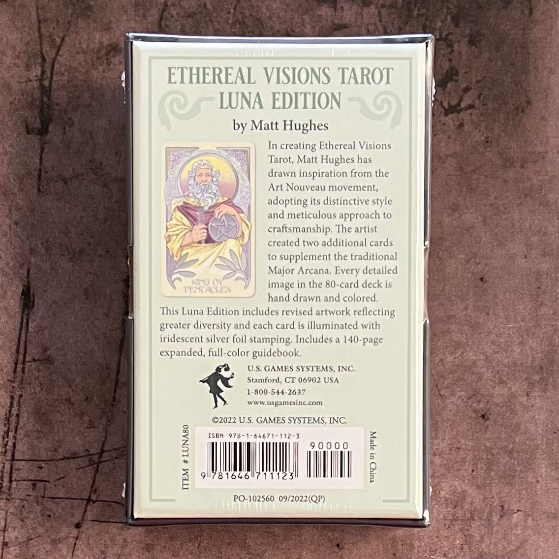 Ethereal Visions Tarot Luna Edition by Matt Hughes - The Mystical Moon Online Store