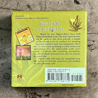 Four Agreements Cards by don Miguel Ruiz - The Mystical Moon Online Store