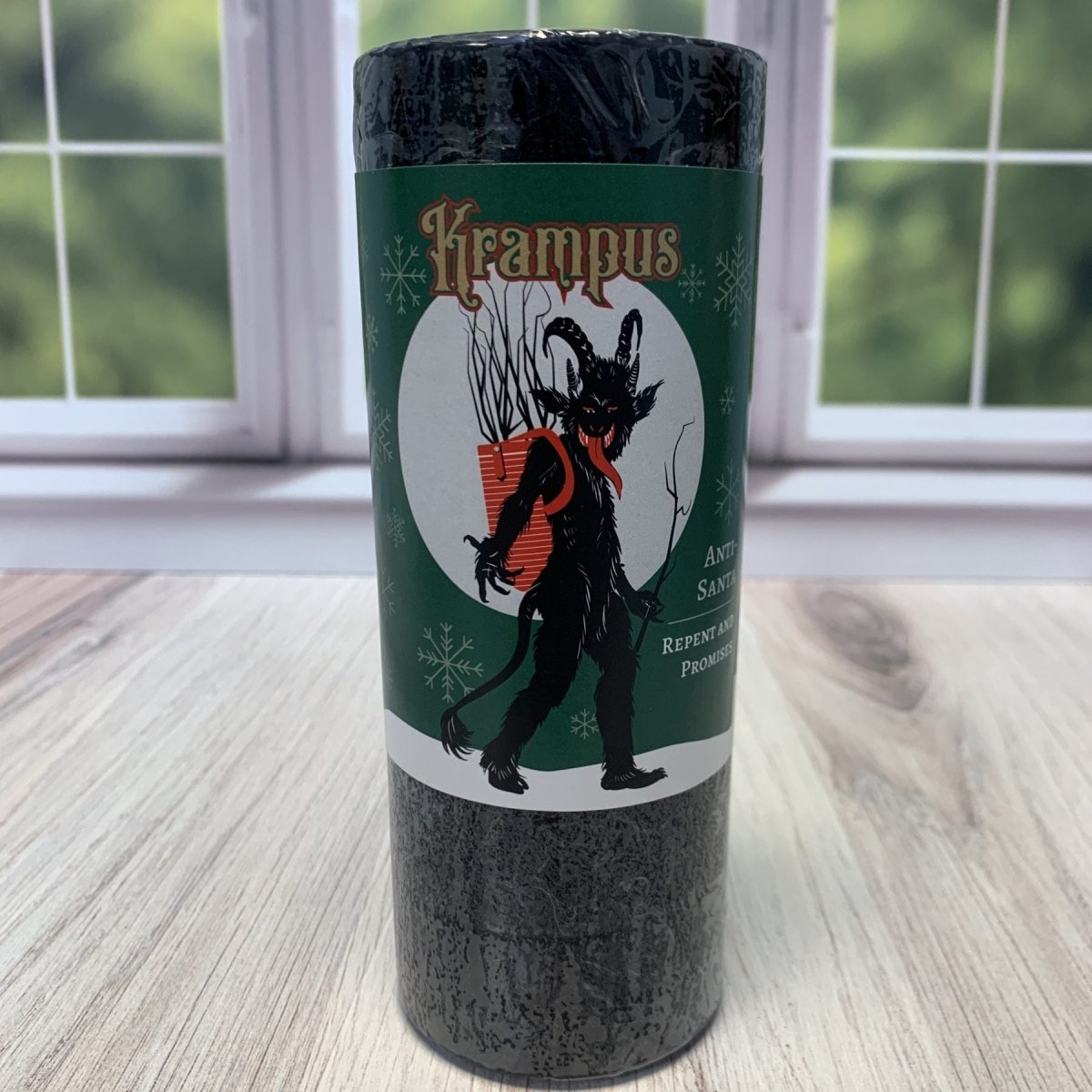 Krampus Candle Pillar - Christmas Candle - The Mystical Moon Online Store