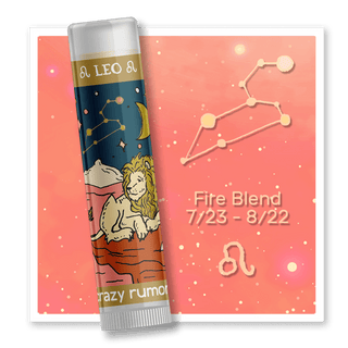Leo ~ Zodiac Lip Balm by Crazy Rumors - The Mystical Moon Online Store