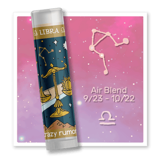 Libra ~ Zodiac Lip Balm by Crazy Rumors - The Mystical Moon Online Store