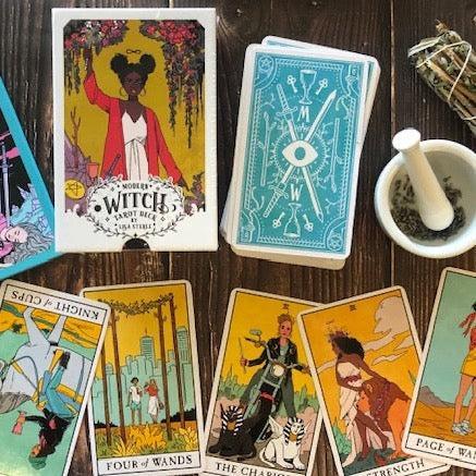 Modern Witch Tarot Deck by Lisa Sterle and Vita Ayala - The Mystical Moon Online Store