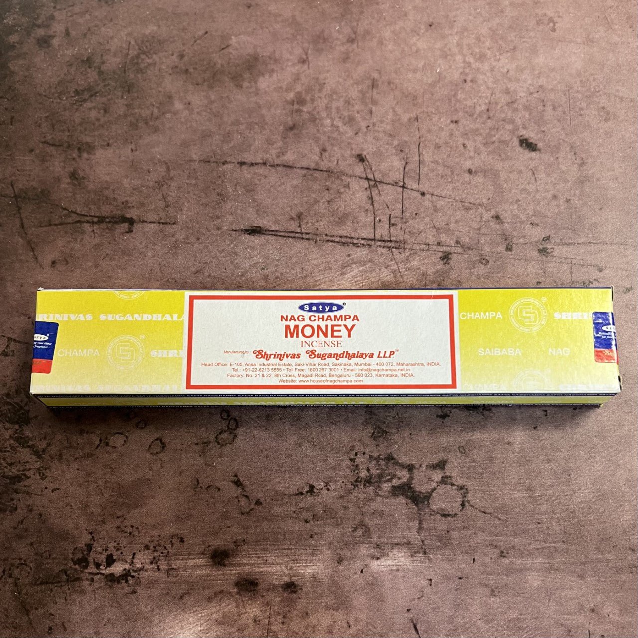 Money 15g Satya Stick Incense - The Mystical Moon Online Store