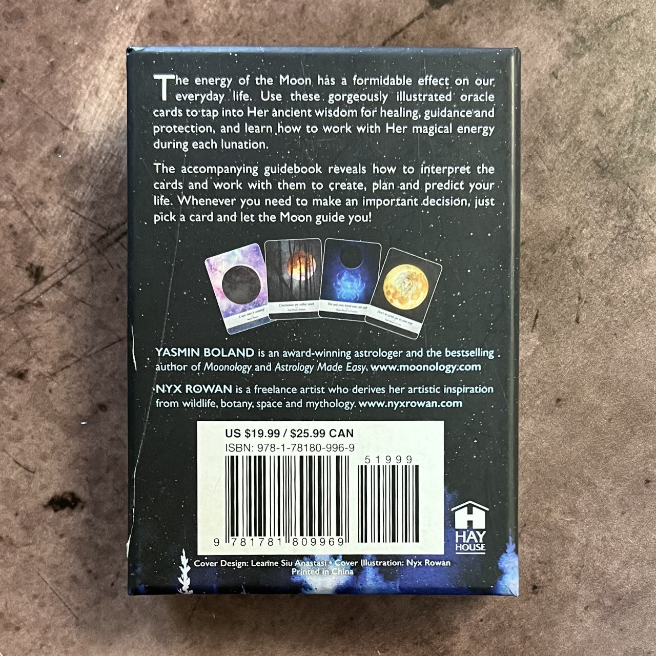 Moonology Oracle Cards by Yasmin Boland - The Mystical Moon Online Store