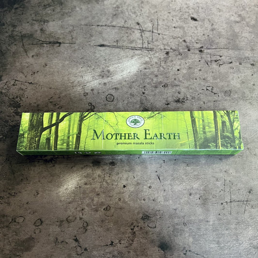 Mother Earth Stick Incense 15gr Green Tree - The Mystical Moon Online Store