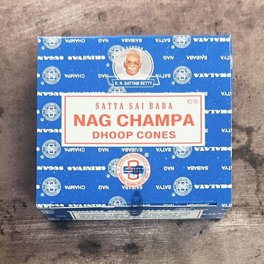 Nag Champa Satya Incense Cones - The Mystical Moon Online Store