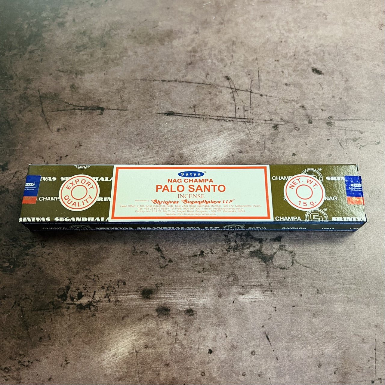 Palo Santo Stick Incense By Satya 15g - The Mystical Moon Online Store