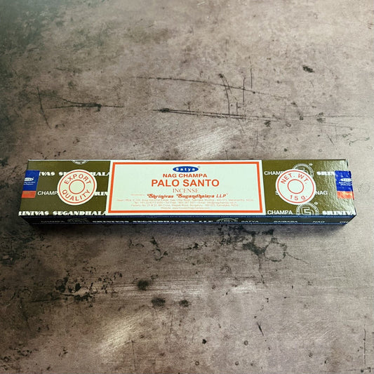 Palo Santo Stick Incense By Satya 15g - The Mystical Moon Online Store