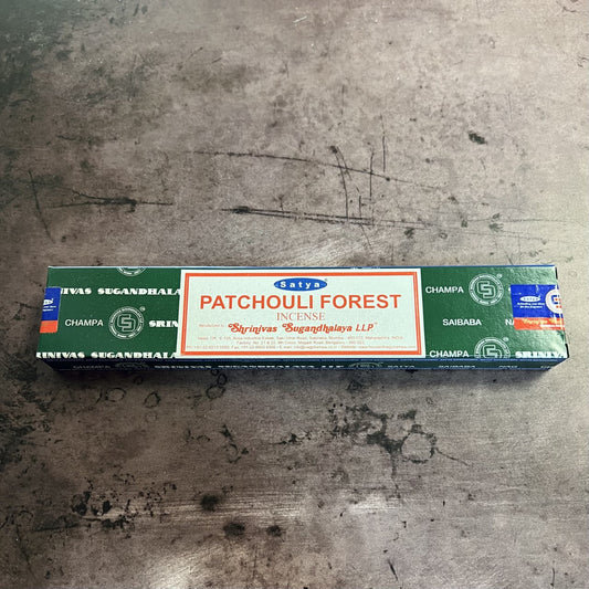 Patchouli Forest 15g Satya Stick Incense - The Mystical Moon Online Store