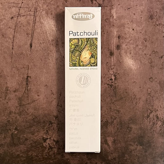 Patchouli Nitiraj Stick Incense - The Mystical Moon Online Store