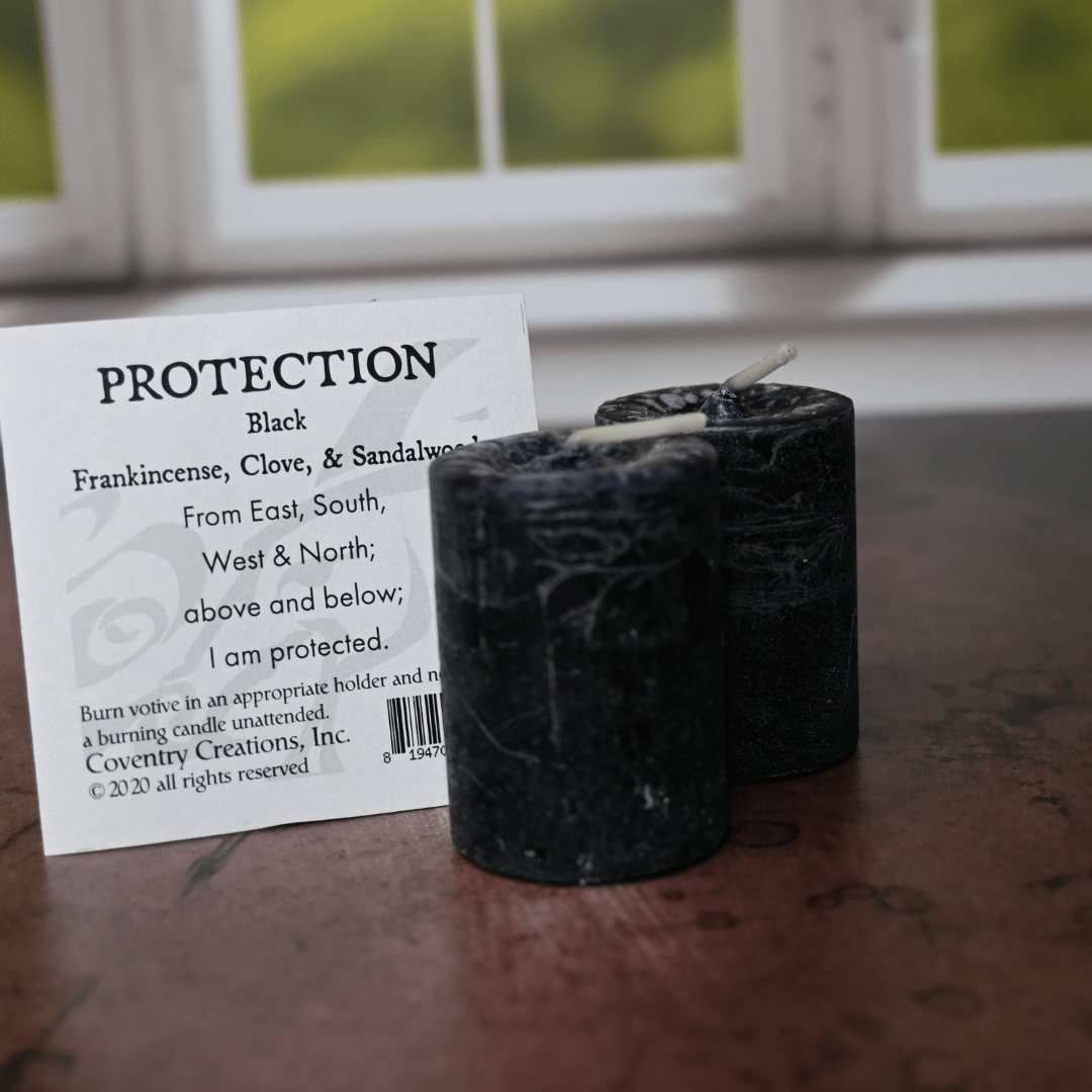 Protection Single Votive Candle - The Mystical Moon Online Store