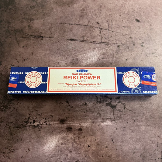Reiki Power Satya 15g Stick Incense - The Mystical Moon Online Store