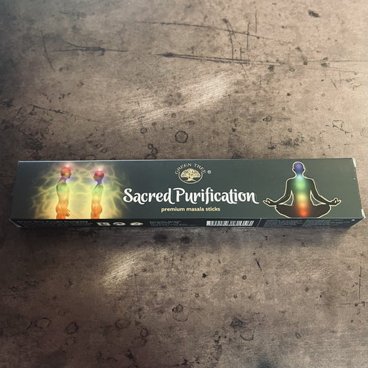 Sacred Purification Stick Incense 15 gr Green Tree - The Mystical Moon Online Store
