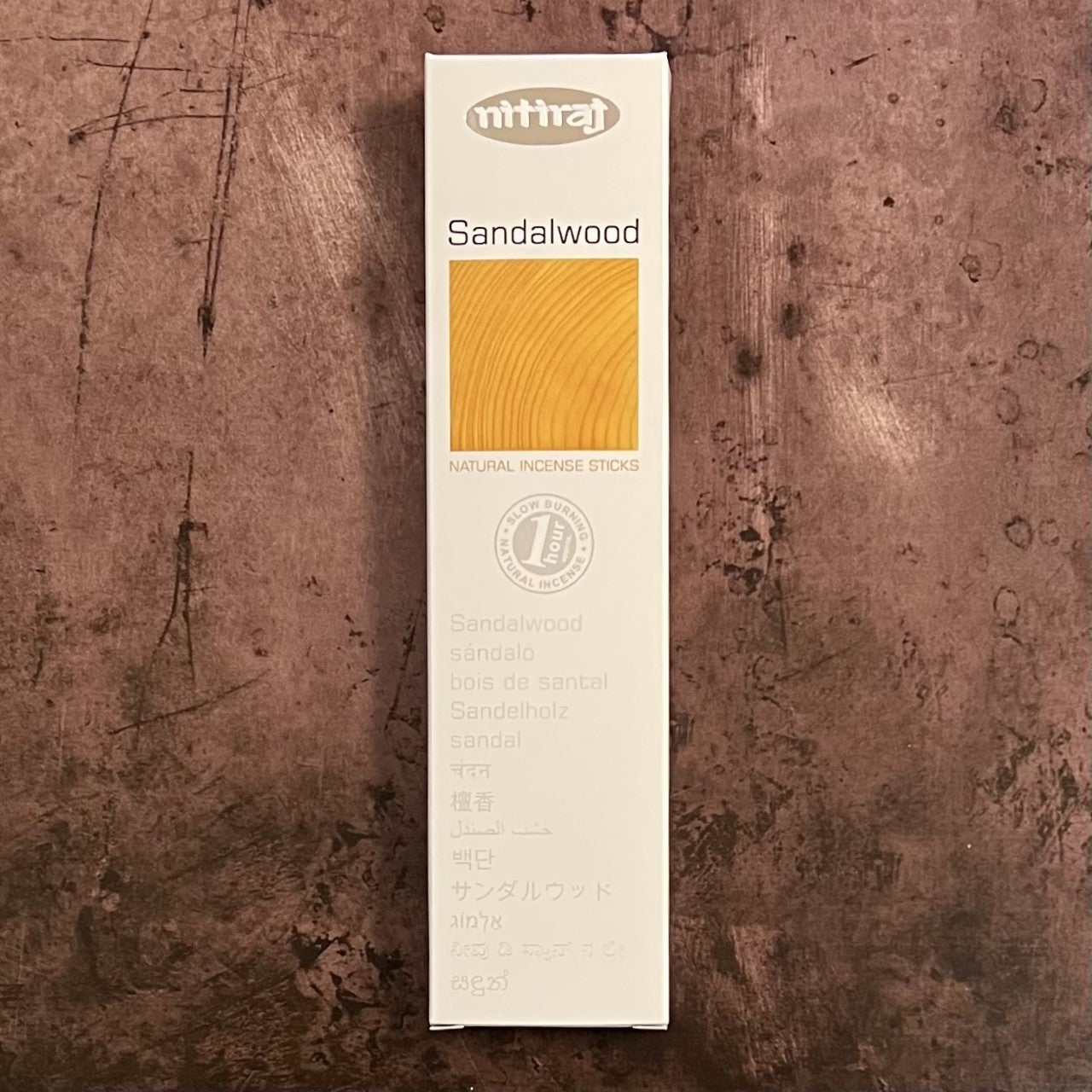 Sandalwood Nitiraj Stick Incense - The Mystical Moon Online Store