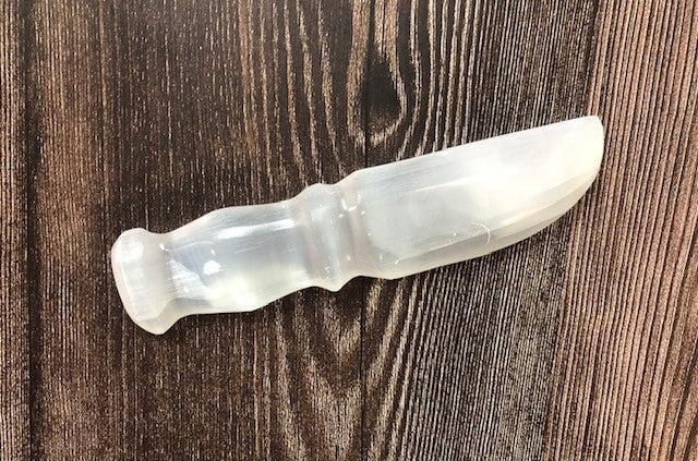 Selenite Knife (7in) - The Mystical Moon Online Store